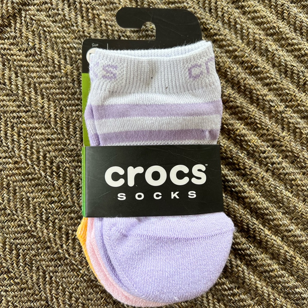 Crocs Kids (3 pair) Socks